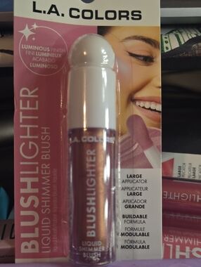 L.A. COLORS Liquid Shimmer Blush in Captivating